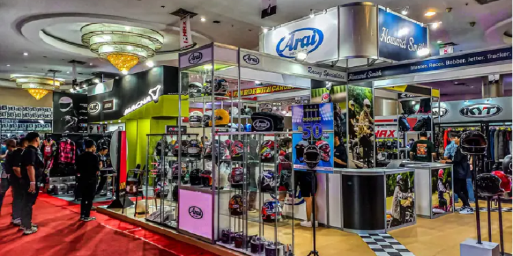 Ini Dia IMHAX Pamerannya Anak Motor, Rupa-Rupa Helm, Aparel, hingga Motor Ditampilkan